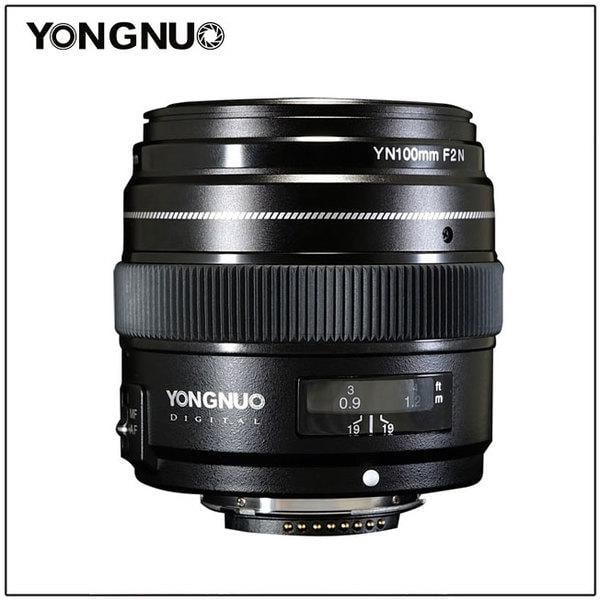 Объектив Yongnuo YN F2N для Nikon 1F 2,0 D 100 мм (1324521295)