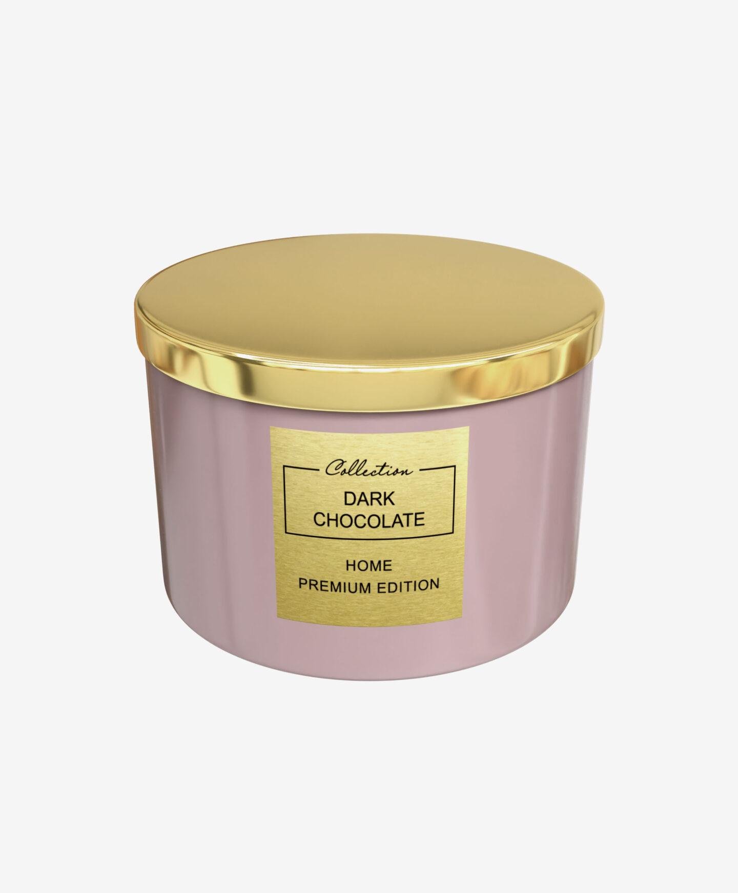 Свеча ароматизированная Pepco Home аромат Dark chocolate Темный шоколад - фото 1 Свеча ароматизированная Pepco Home аромат Dark chocolate Темный шоколад - фото 1