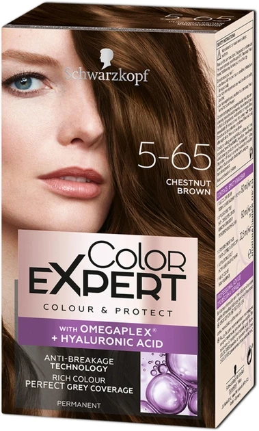 Крем-фарба стійка Color Expert з гіалуроновою кислотою 5-65 Шоколадний каштановий