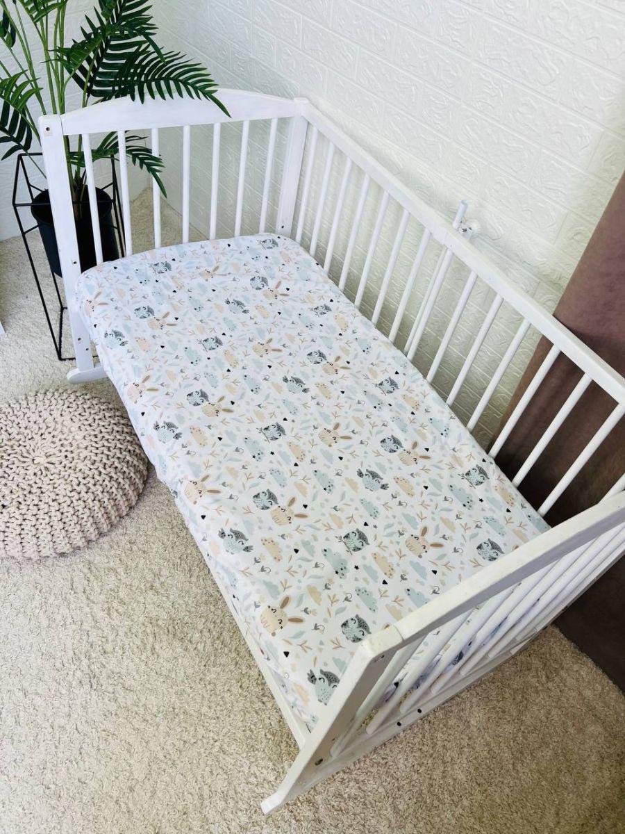 Простирадло непромокаюче дитяче на гумці 120х60 см (7746)