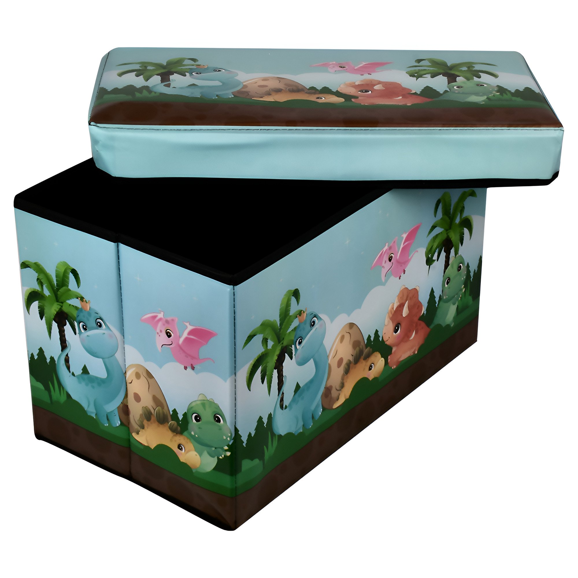 Коробка для хранения вещей складная Stenson R33428 из нетканого волокна 48х30х30 см Разноцветный (1b901cc1)