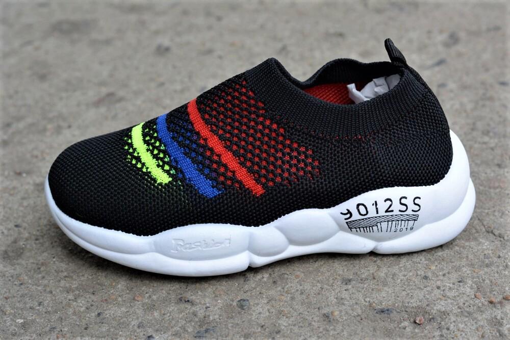 Кроссовки-носки детские летние тканевые С.Луч р. 30 Черный (11122179)