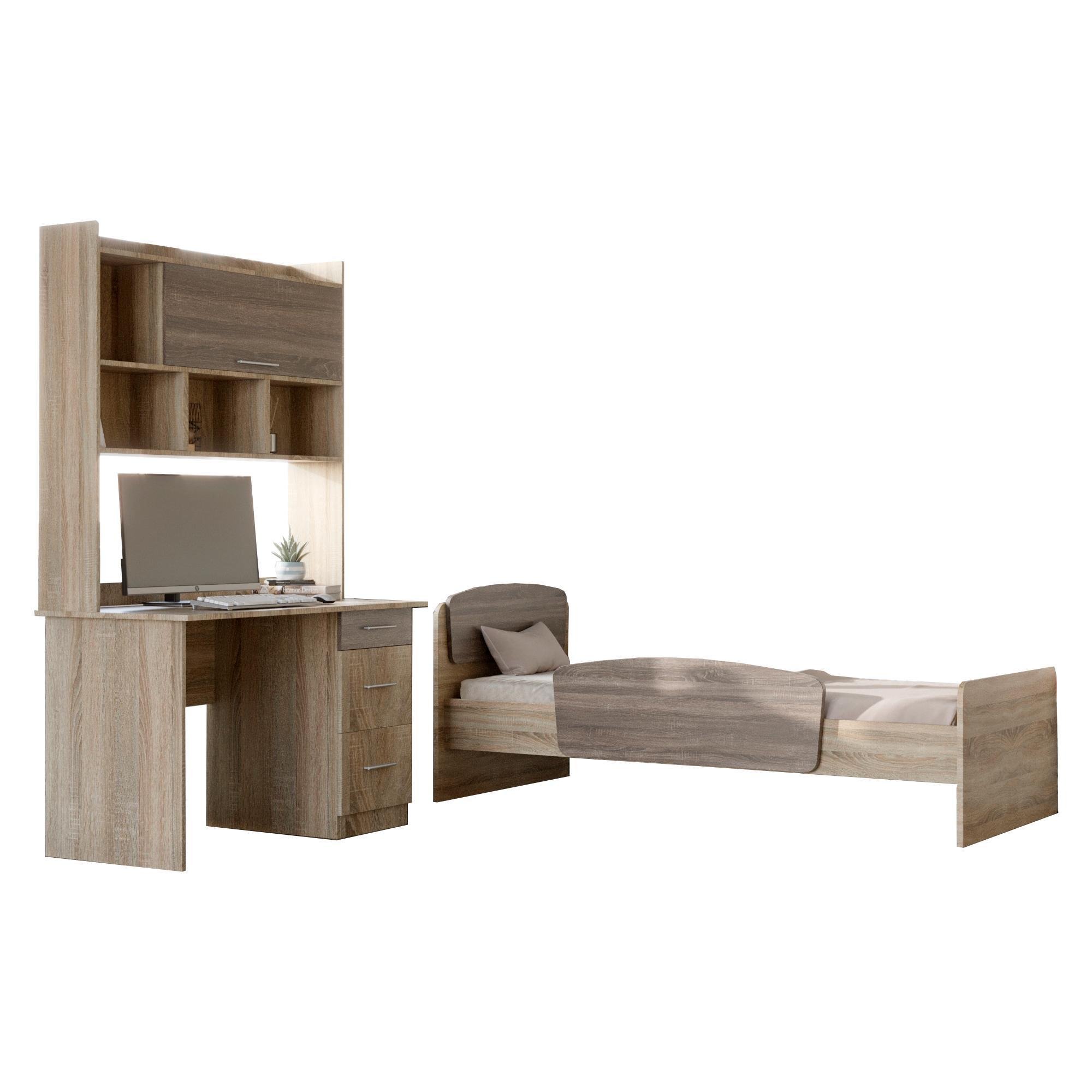 Спальня дитяча Еверест Бриз Комплект 10 Дуб сонома трюфель (ES-10272)