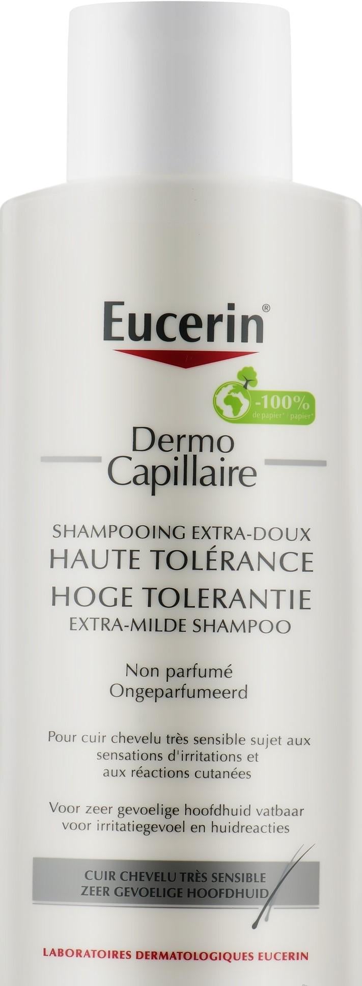 Шампунь для волос против раздражений Eucerin DermoCapillaire Hypertolerant Shampoo 250 мл
