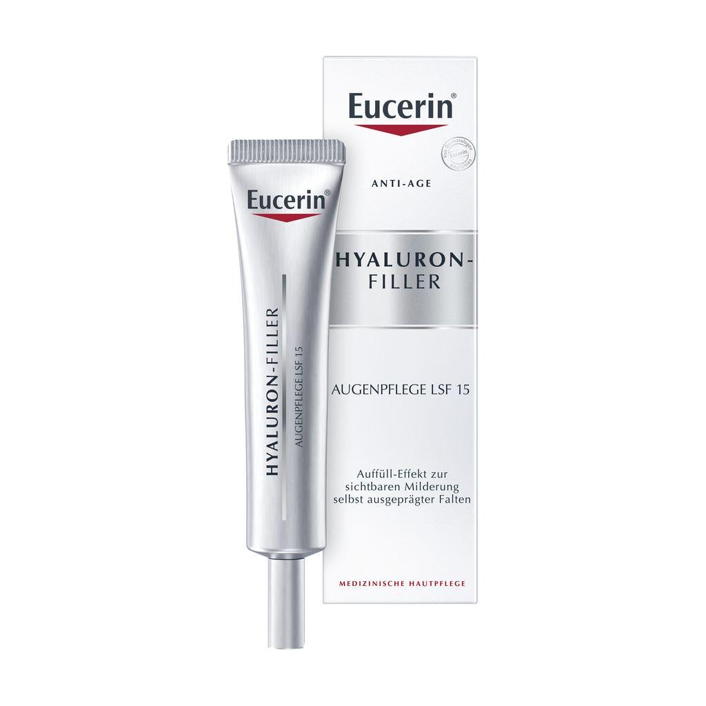 Крем против морщин Eucerin Hyaluron-Filler/3x Effect Eye Cream SPF15 для контура глаз 15 мл (2515734110)