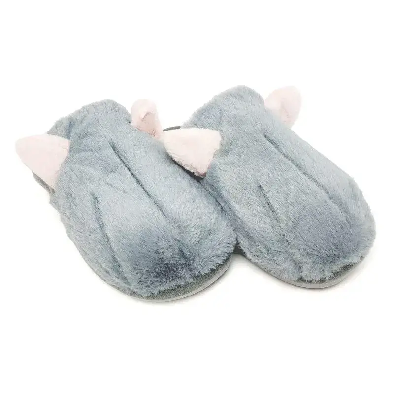 Капці домашні Jomix жіночі вушка 23-23,5 см р. 37 Сірий  (3483-37)