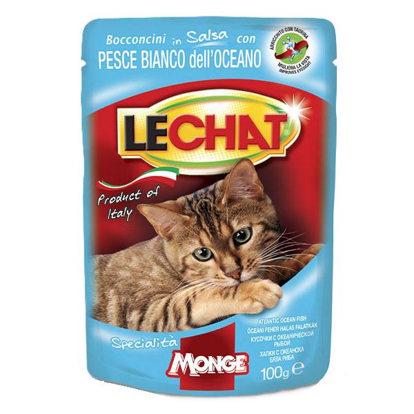 Корм для кошек влажный Monge LC Cat Wet океаническая рыба 100 г (000025840)