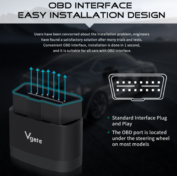 Диагностический OBD2 сканер Vgate iCar Pro 2S BT5.3 iOS/Android/Windows (2438664637) - фото 5 Диагностический OBD2 сканер Vgate iCar Pro 2S BT5.3 iOS/Android/Windows (2438664637) - фото 5