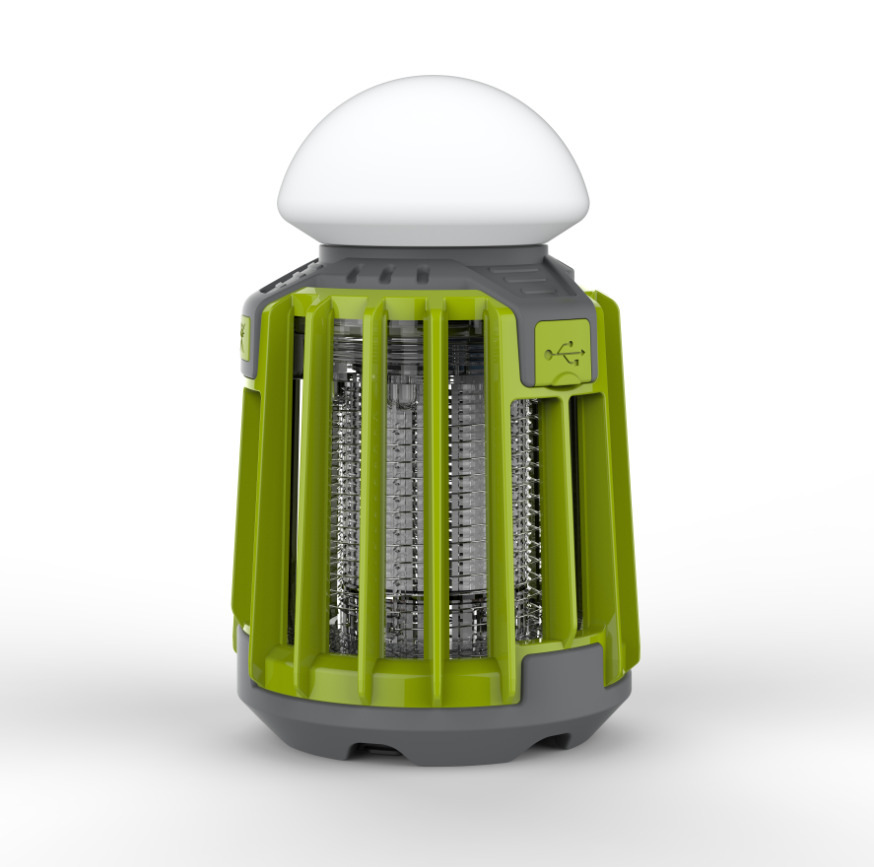 Знищувач комах SUNROZ Killer Lamp M5 IPX6 2в1 розумний ліхтар пастка для комарів і мух 2000 мА Зелений - фото 5 Знищувач комах SUNROZ Killer Lamp M5 IPX6 2в1 розумний ліхтар пастка для комарів і мух 2000 мА Зелений - фото 5