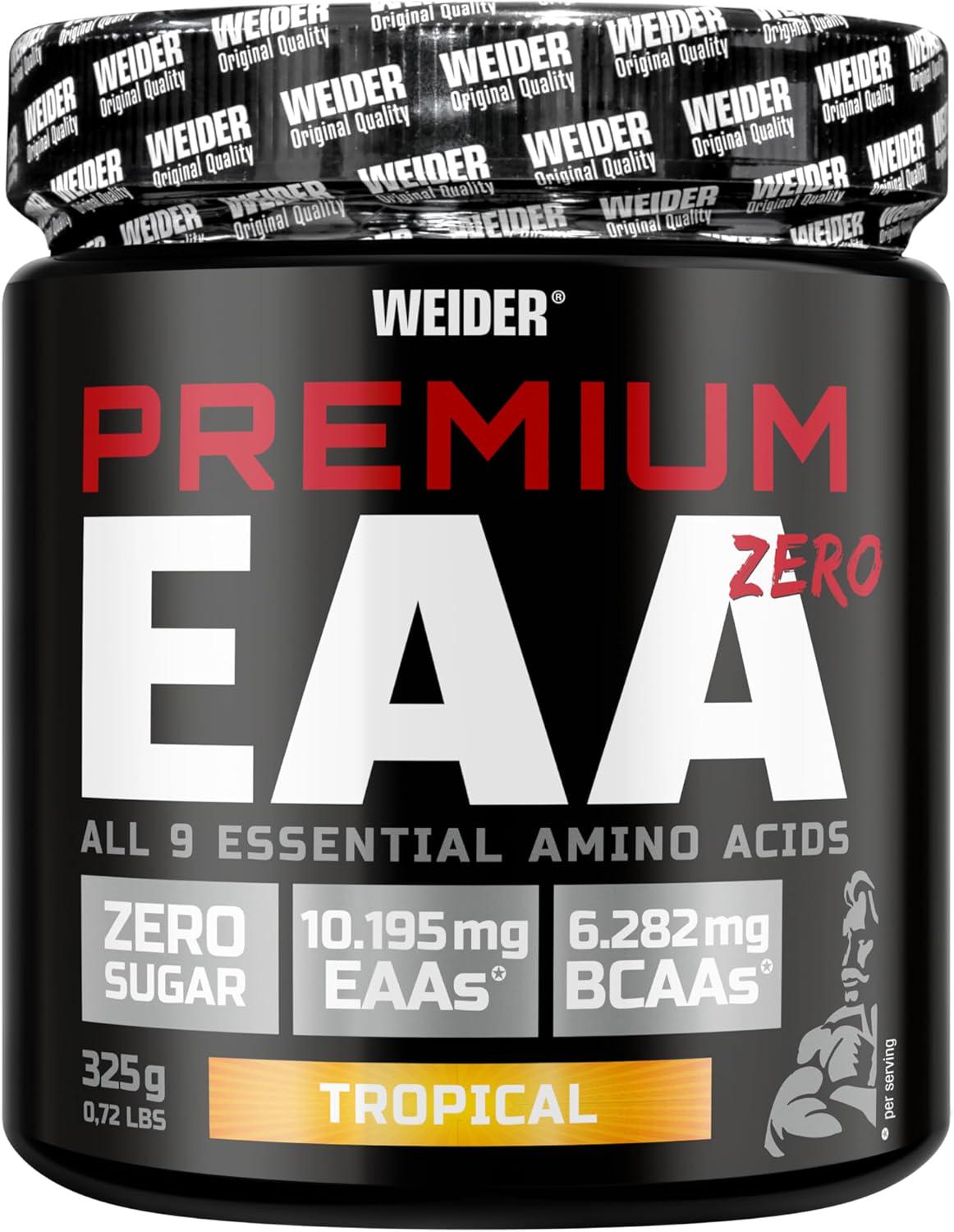 ᐉ Аминокислоты Weider Premium EAA Zero Tropical 325 г • Купить в Киеве ...