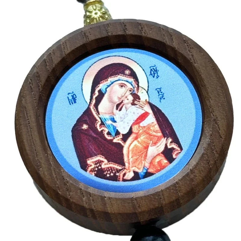 Икона автомобильная Богородица Донская с ароматом Si (30557494) - фото 2