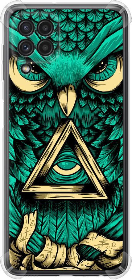 Чехол на Samsung Galaxy M32 M325F Сова Арт-тату (3971sp-2558-42517)