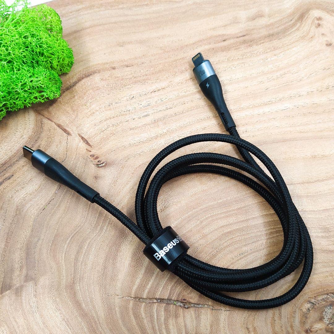 Кабель  BASEUS Zinc Magnetic USB 20 W Type-C to Lightning (24308)