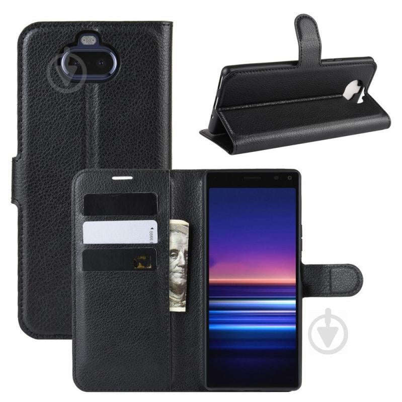 Чехол-книжка Litchie Wallet для Sony Xperia 8 / Xperia 20 Black (hub_UWVu91867) - фото 2