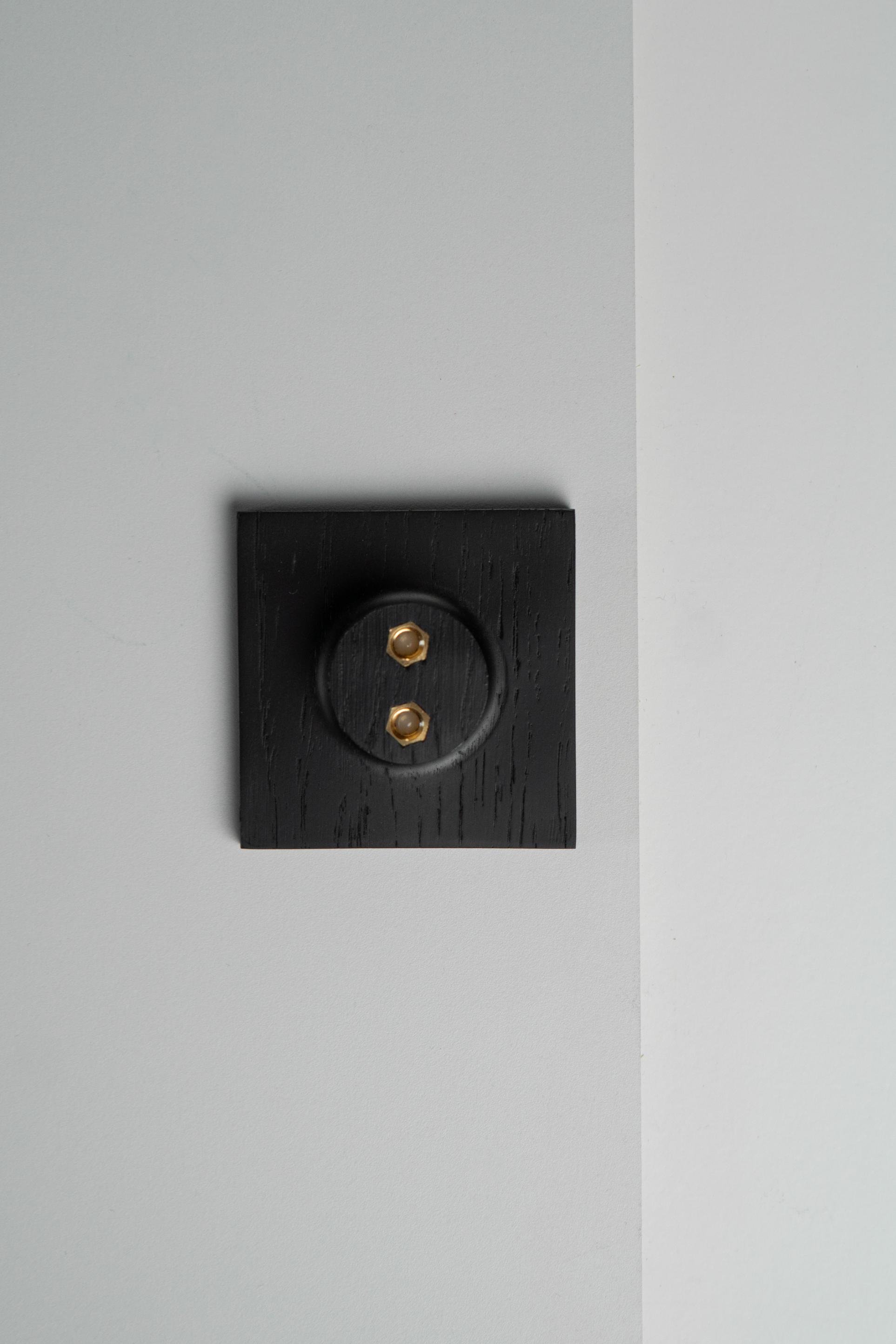 Меблева ручка Lamel із дерева 70 мм Black - фото 2 Меблева ручка Lamel із дерева 70 мм Black - фото 2