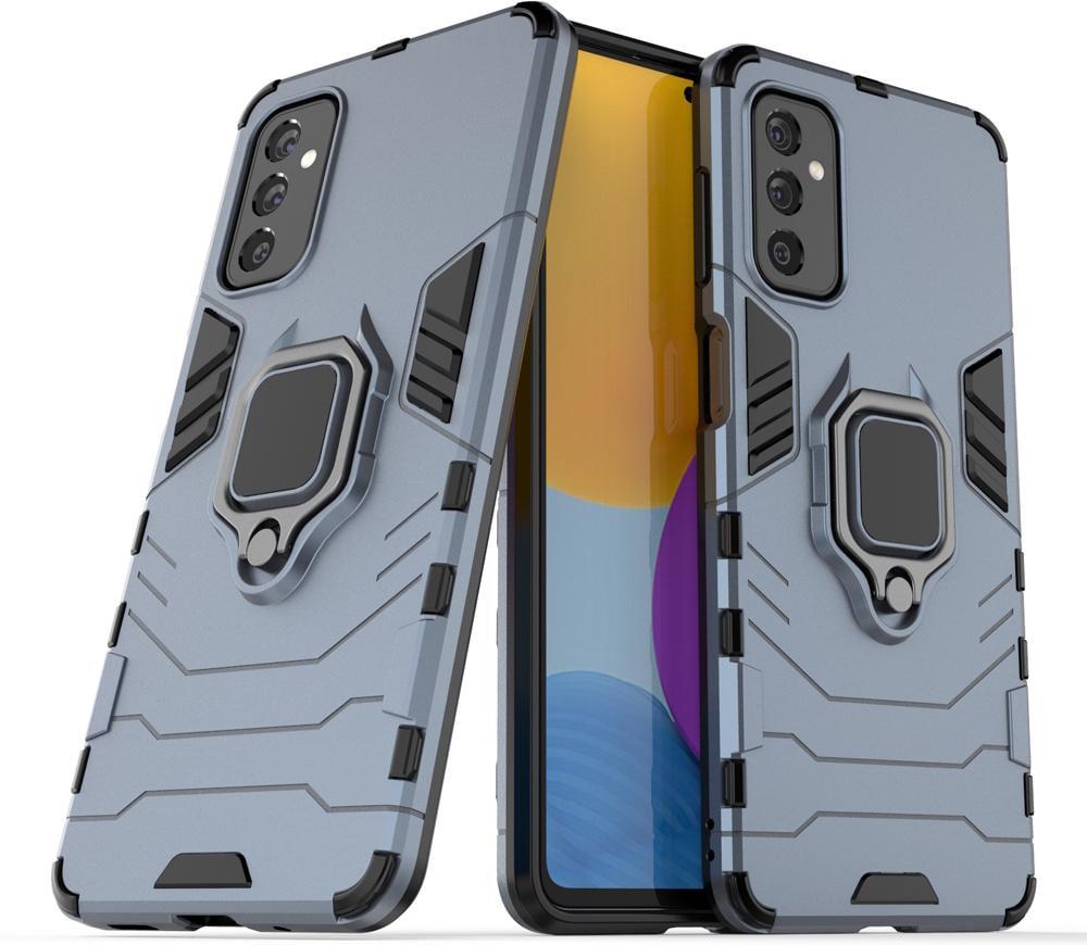 Противоударный чехол Samsung Galaxy M52 M526 (подставка кольцо) Graphite (25397-40)