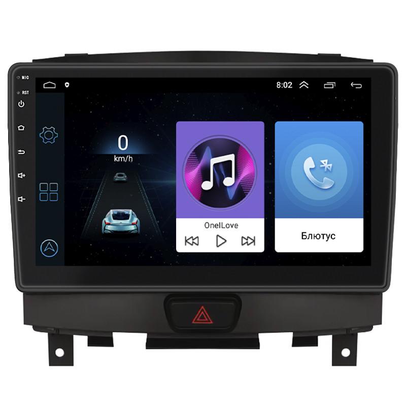 Магнітола штатна Lesko 9" для Infiniti QX50 I 2013-2015 1/16 Gb Wi-Fi GPS Base