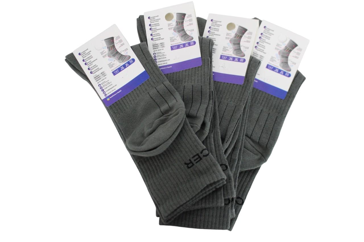 Носки Pancer Термо Трекинг Берец длинные демисезонные 4 пары р. 41-43 Олива (357800441-43)