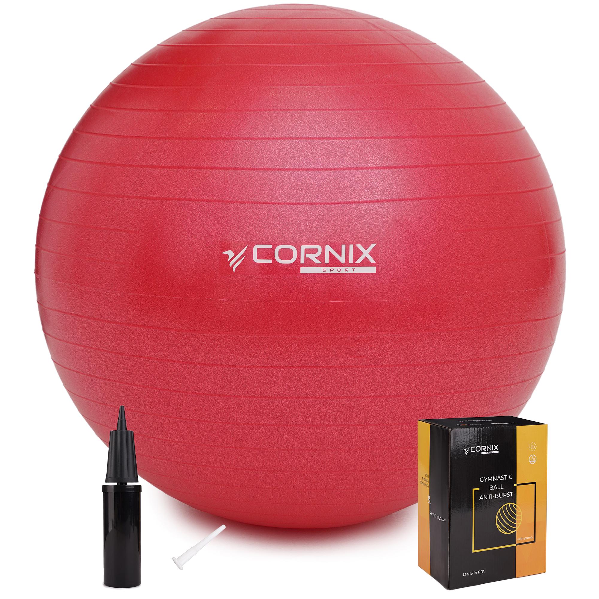 Мяч для фитнеса Cornix Anti-Burst XR-0028 75 см Red