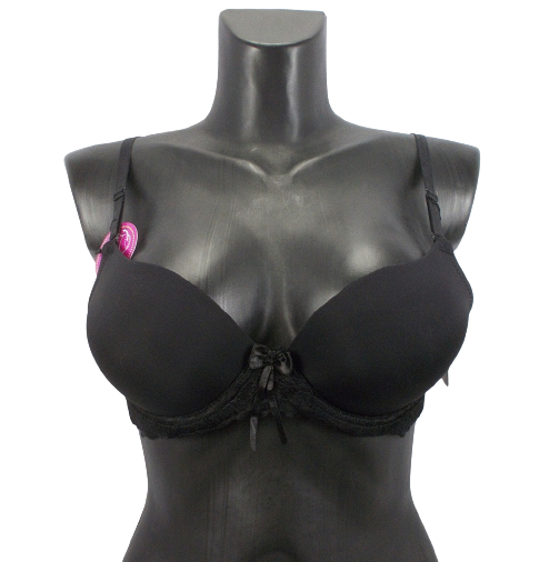 Бюстгальтер гладкий push-up Biweier 71211 75В Черный (1451270090)