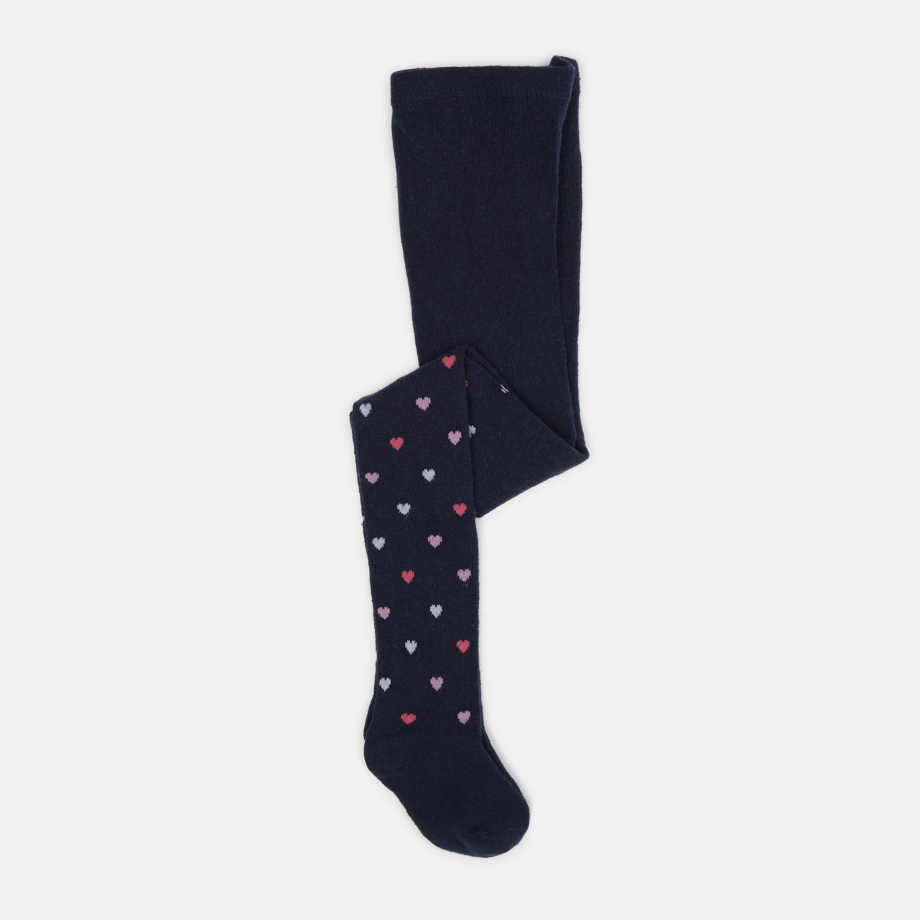 Колготки C&A Сердечки 92-98 см Темно-синій (760132028672)