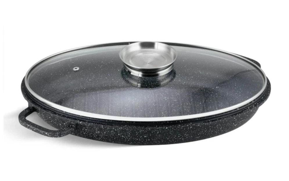 Гусятниця овальна Edenberg EB-9171 зі сковородою гриль та кришкою - фото 3