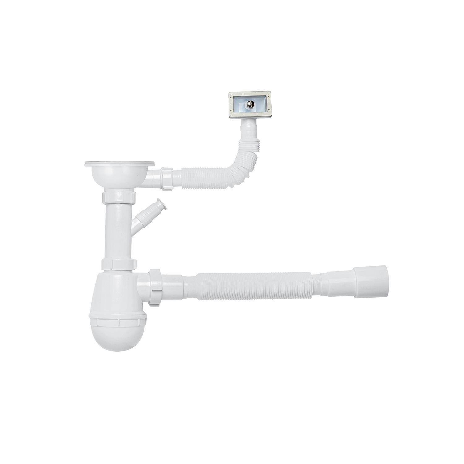 Сифон для кухонной мойки KronoPlast SM27020343 (EM1550)