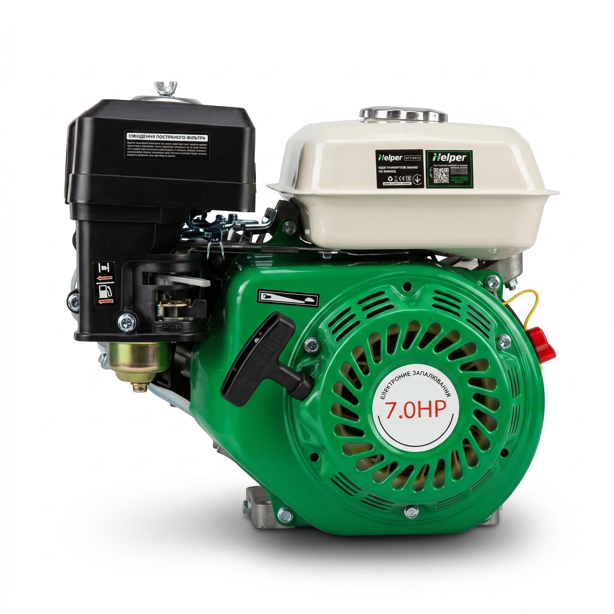 Двигатель бензиновый для садовой техники Helper HP-1002/1 7 л.с. 4 л