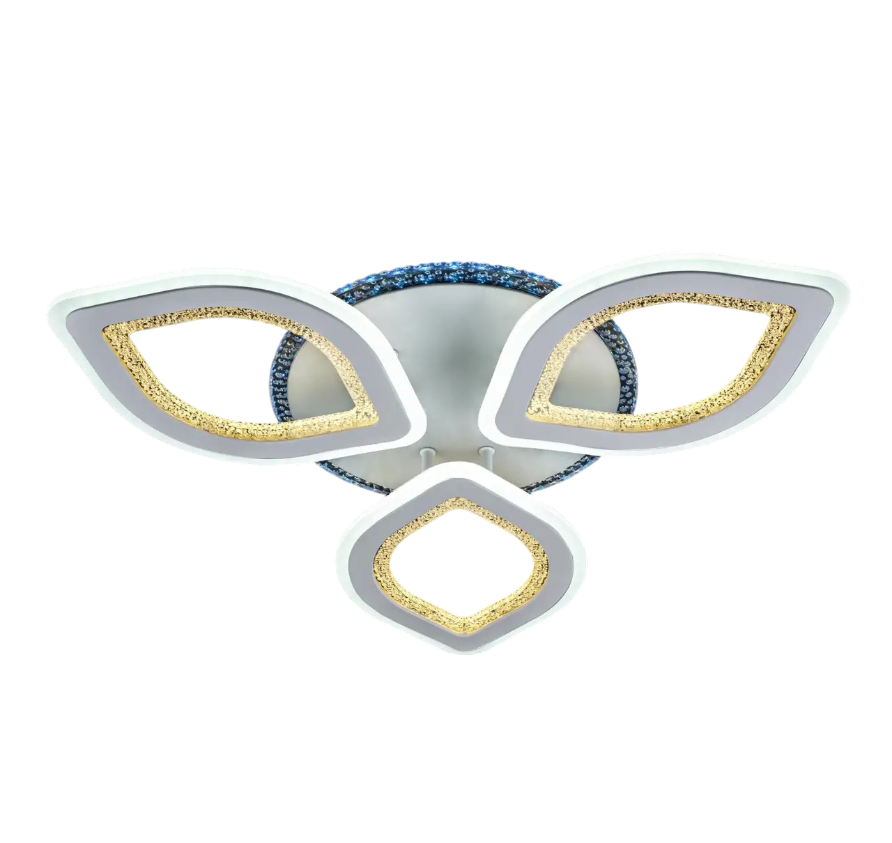 Люстра светодиодная Svet SC-3264/3C WH/RGB 122W с пультом Белый