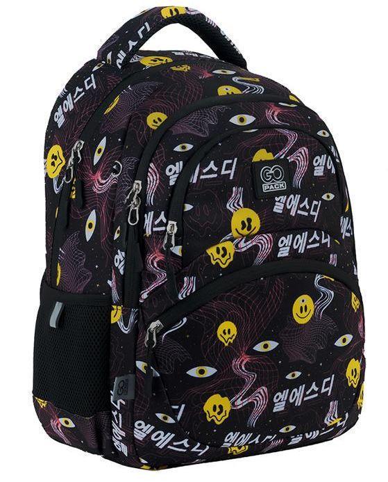 Рюкзак школьный для мальчика младших классов GoPack Education GO24-175M-8 Emoji (2296749371)