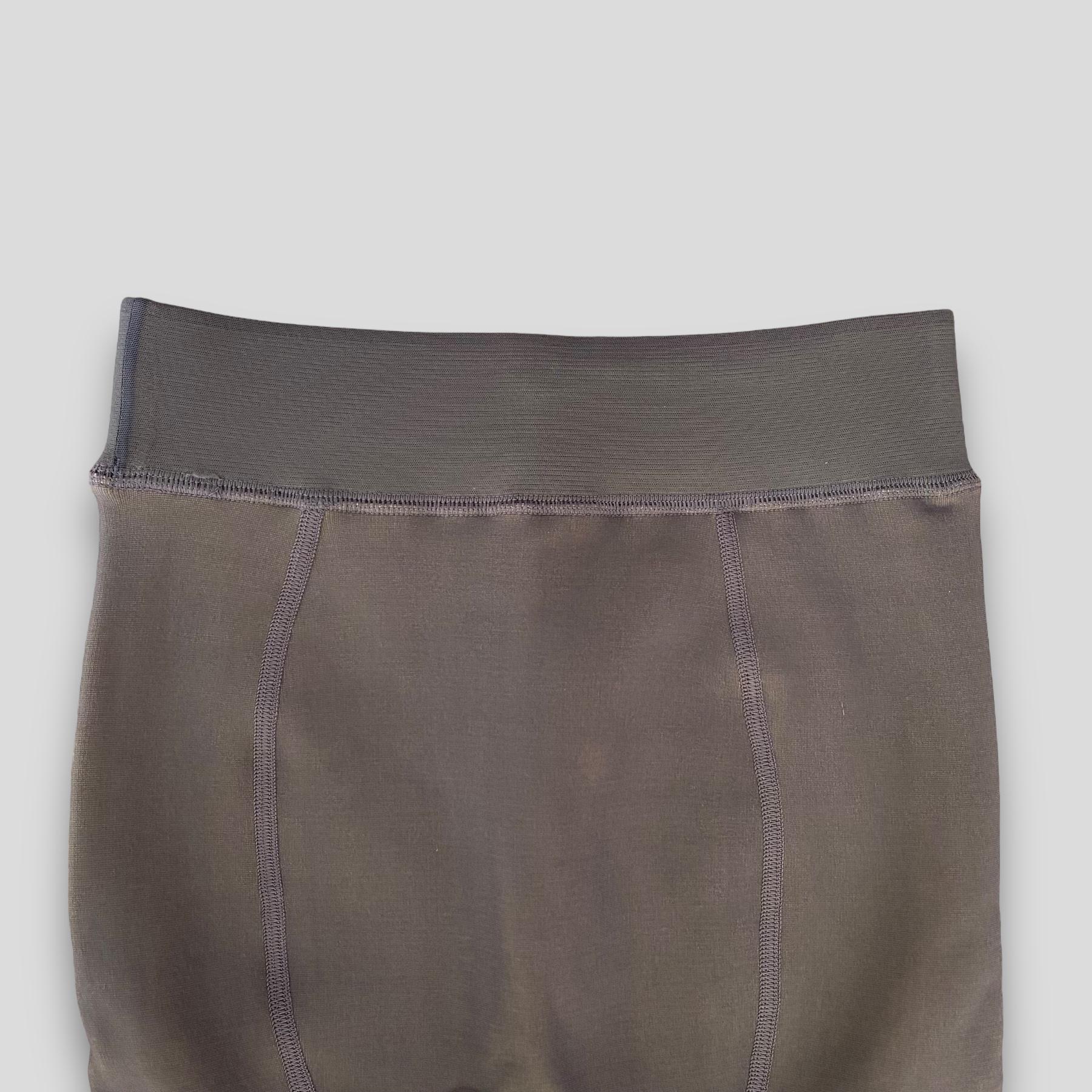 Лосины женские ШУГУАН с эффектом капрона 4XL Бежевый (F033) - фото 4