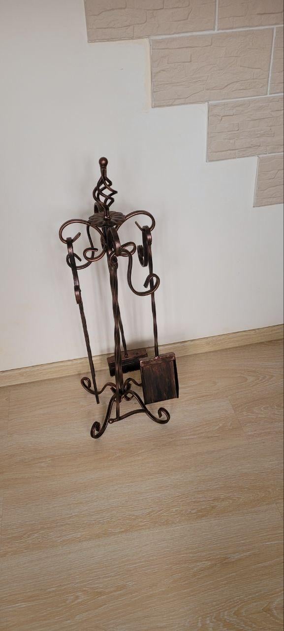 Набор каминный кованый Медь (2538724102) - фото 2