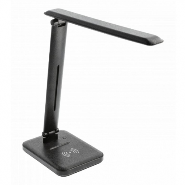 Настольная LED-лампа GTV IZUKA CCT с Power Bank и индукционной зарядкой 6W Черный (27813512)