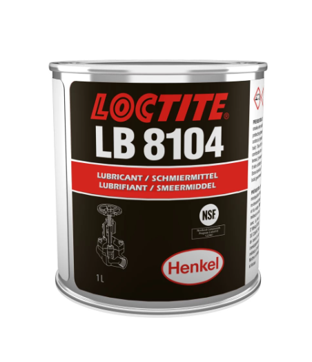 Смазка силиконовая LOCTITE 8104 для пищевой промышленности 1 л (L810401)