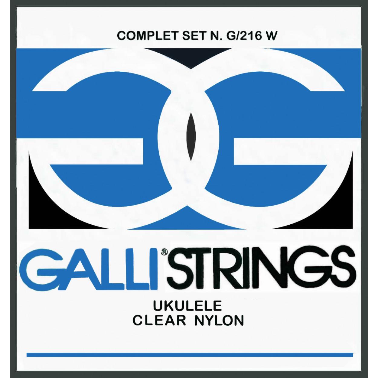 Струны для укулеле Gallistrings G216W (64268)