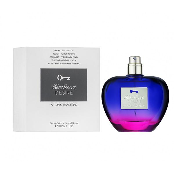 Туалетная вода для женщин Antonio Banderas Her Secret Desire тестер 80 мл (18782943)
