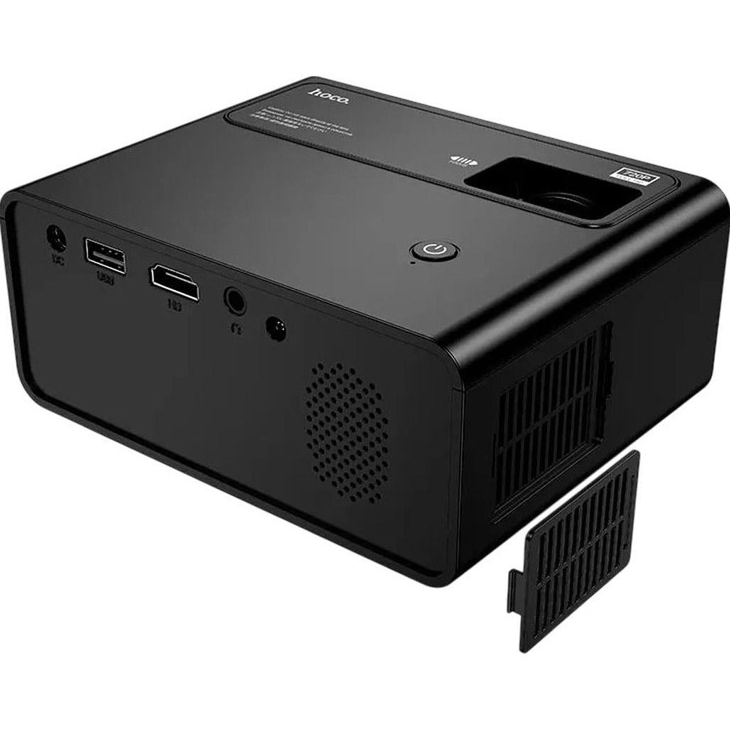 Проектор Hoco DT6 Wireless Projector 720P same screen version Black - фото 4