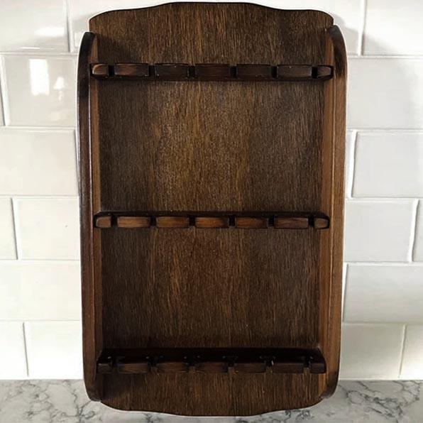 Полка для коллекции ложек Гантер Капучино (ПКЛ-002509)