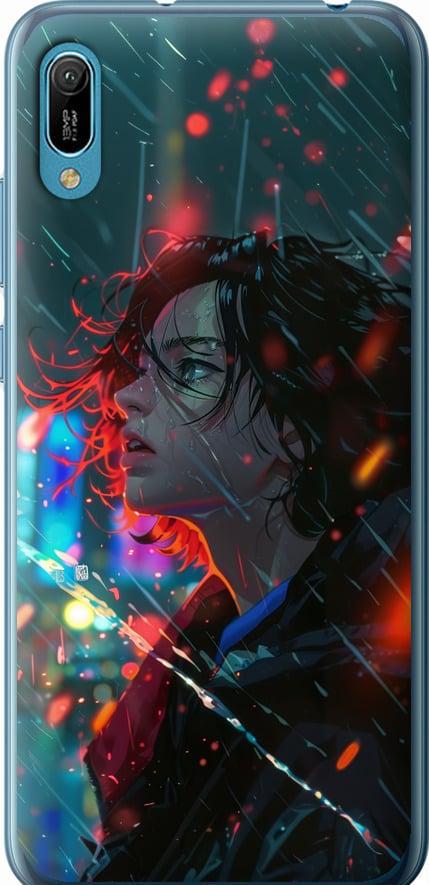 Чехол на Huawei Y6 2019 Ночные огни (6096t-1666-42517)