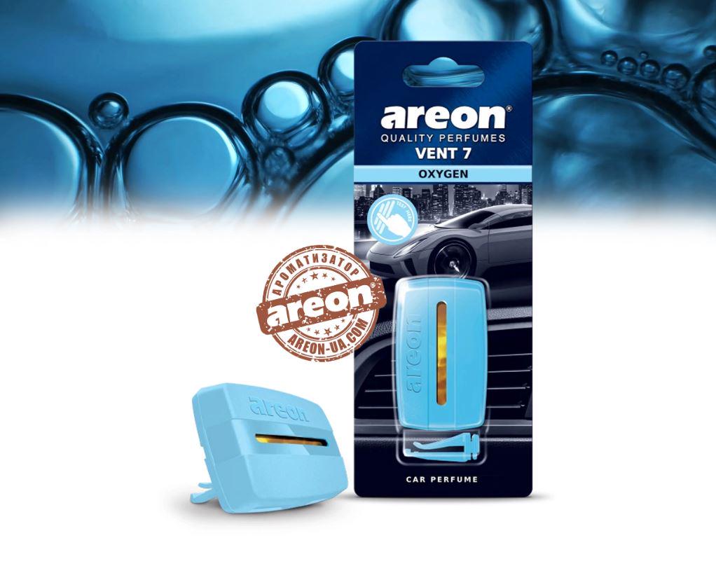 Освіжувач повітря гелевий для обдуву Areon Vent 7 Oxygen (506888) - фото 2
