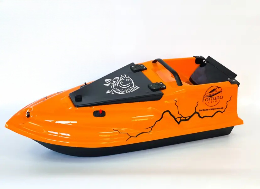 Кораблик для прикормки Фурия Фюжн с GPS 6/1 Cortex Оранжевый