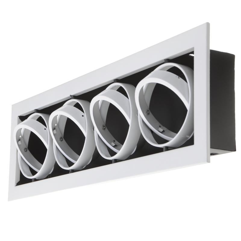 Светильник карданный Brille ML-07-04W White G53