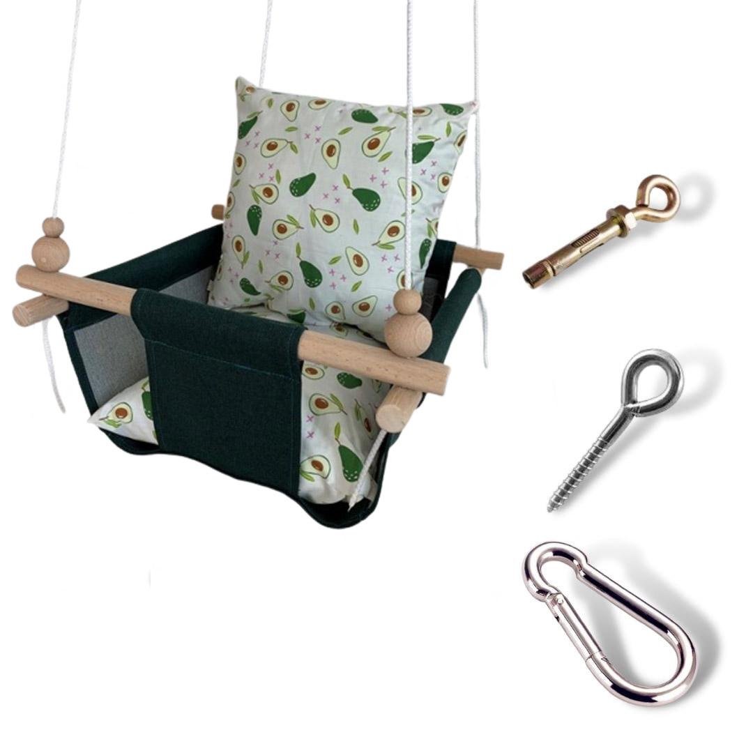 Дитяча гойдалка Infancy Авокадо Темно-зелений (9896956)