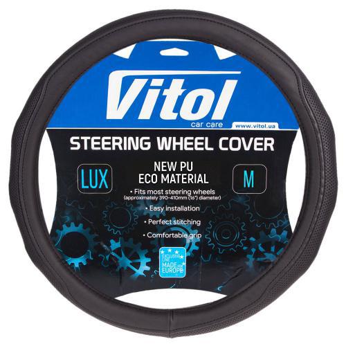 Чехол для руля VLOD-19P009 BK M БО Черный (2445487969)