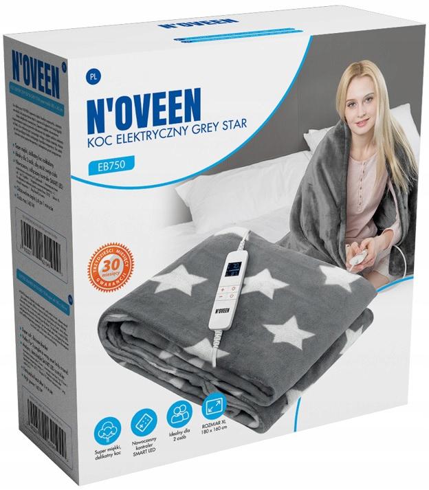 Электроодеяло Noveen EB750 Серый (1518) Электроодеяло Noveen EB750 Серый (1518)
