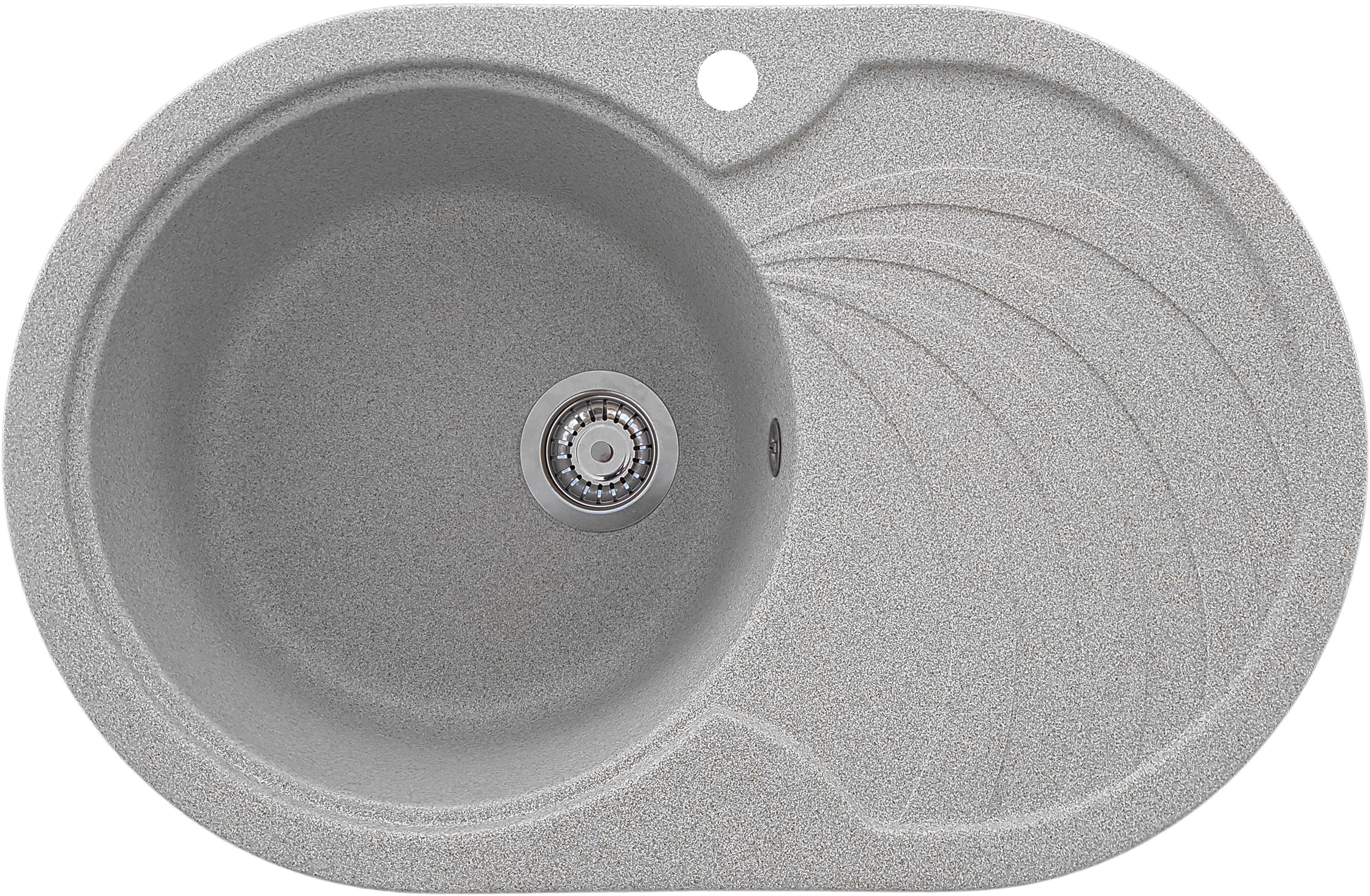 Мойка кухонная Valetti 33R 780х500 мм Серый
