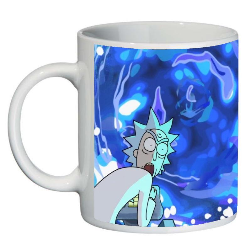 Кружка с принтом Рик и Морти (SC-RM-004)
