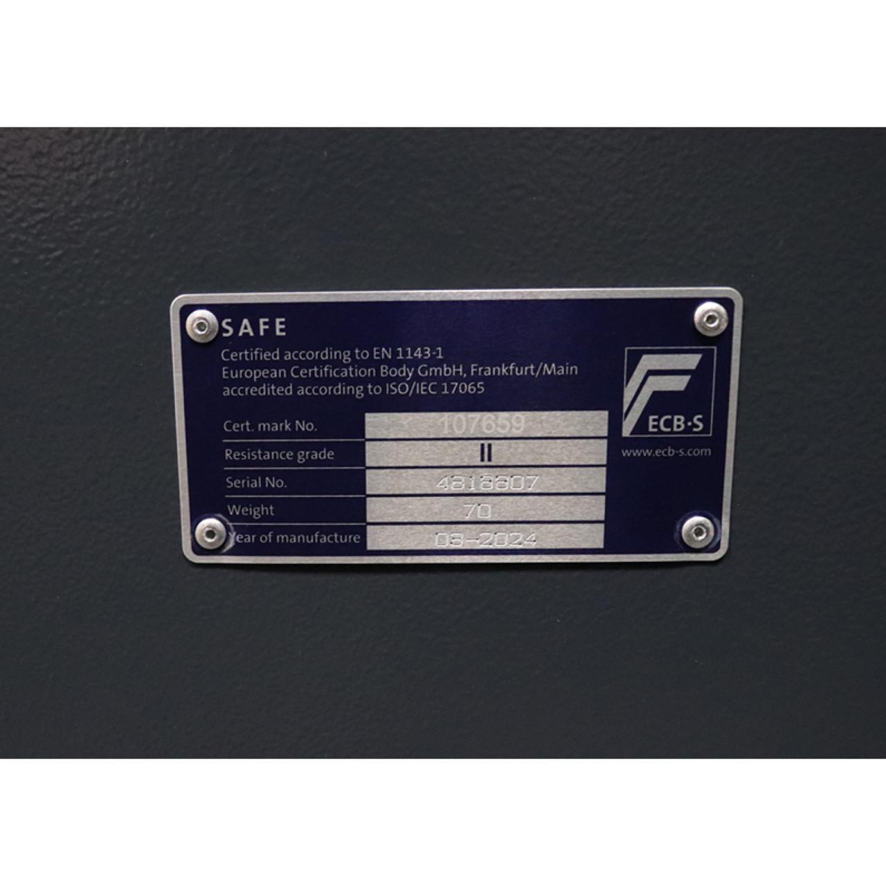 Сейф зламостійкий Griffon CLW II.42/30.K - фото 4