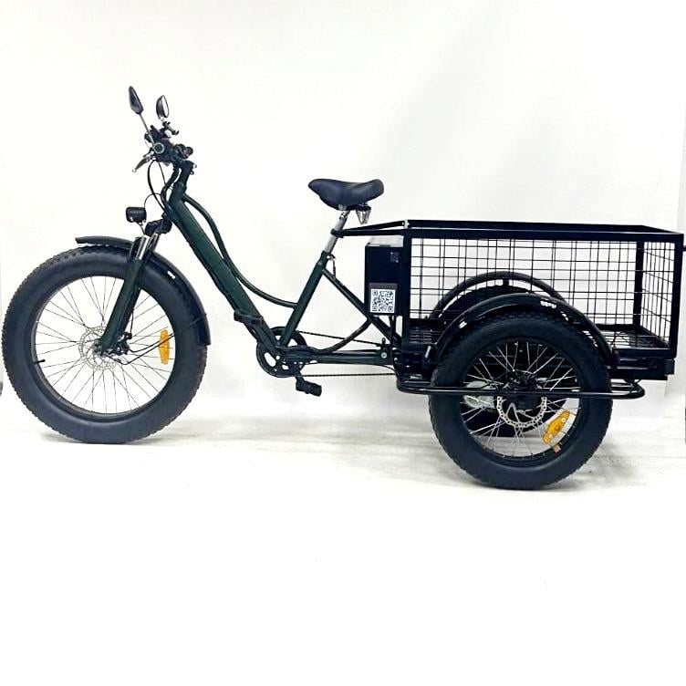 Електровелосипед триколісний Tiras JOB FAT 2420 PRO-1000 36V 48Ah