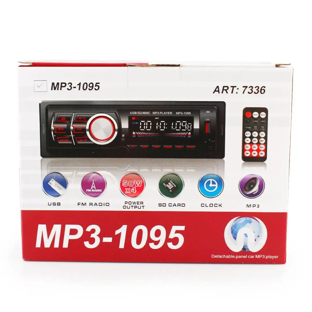 Автомагнітола 1DIN MP3-1095 BT з функцією Bluetooth та потужним 4-канальним звуком (7336) - фото 5 Автомагнітола 1DIN MP3-1095 BT з функцією Bluetooth та потужним 4-канальним звуком (7336) - фото 5